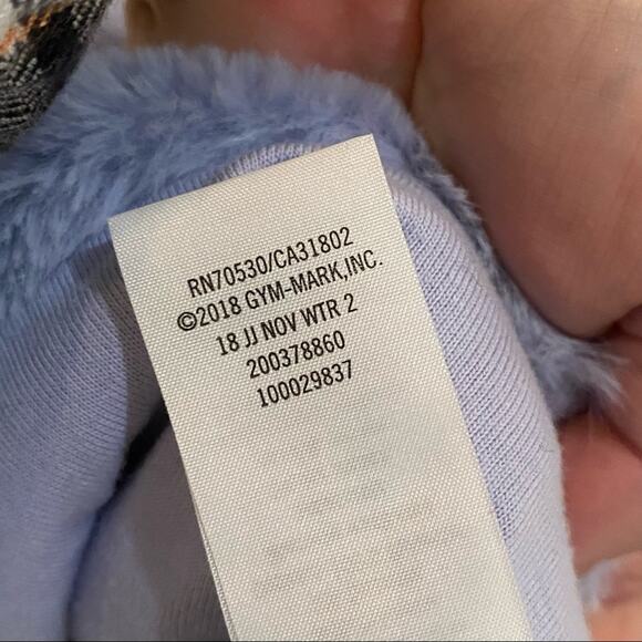 Janie & Jack fancy Dress Girls Size 5 Faux Fur Trim Periwinkle Blue Ponte - Picture 6 of 7